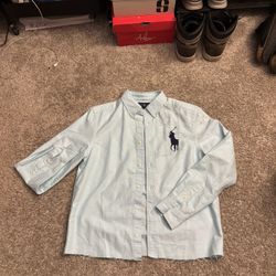 Polo Long Sleeve Button Up