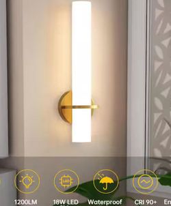 2 pack of AIJIASI GOLD wall sconce