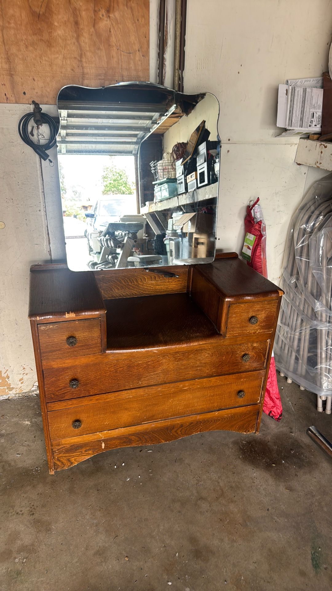Antique Dresser From Early  1900's