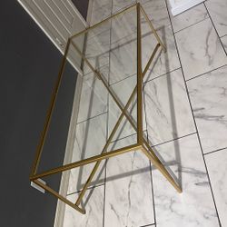 Nice glass coffee table