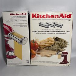 Kitchenaid Pasta Roller, Fettuccine & Spaghetti Cutters