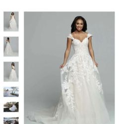 DaVinci Wedding Dress , Size 16