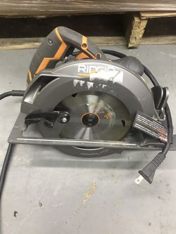 Ridgid 7 1/4 Skill Saw