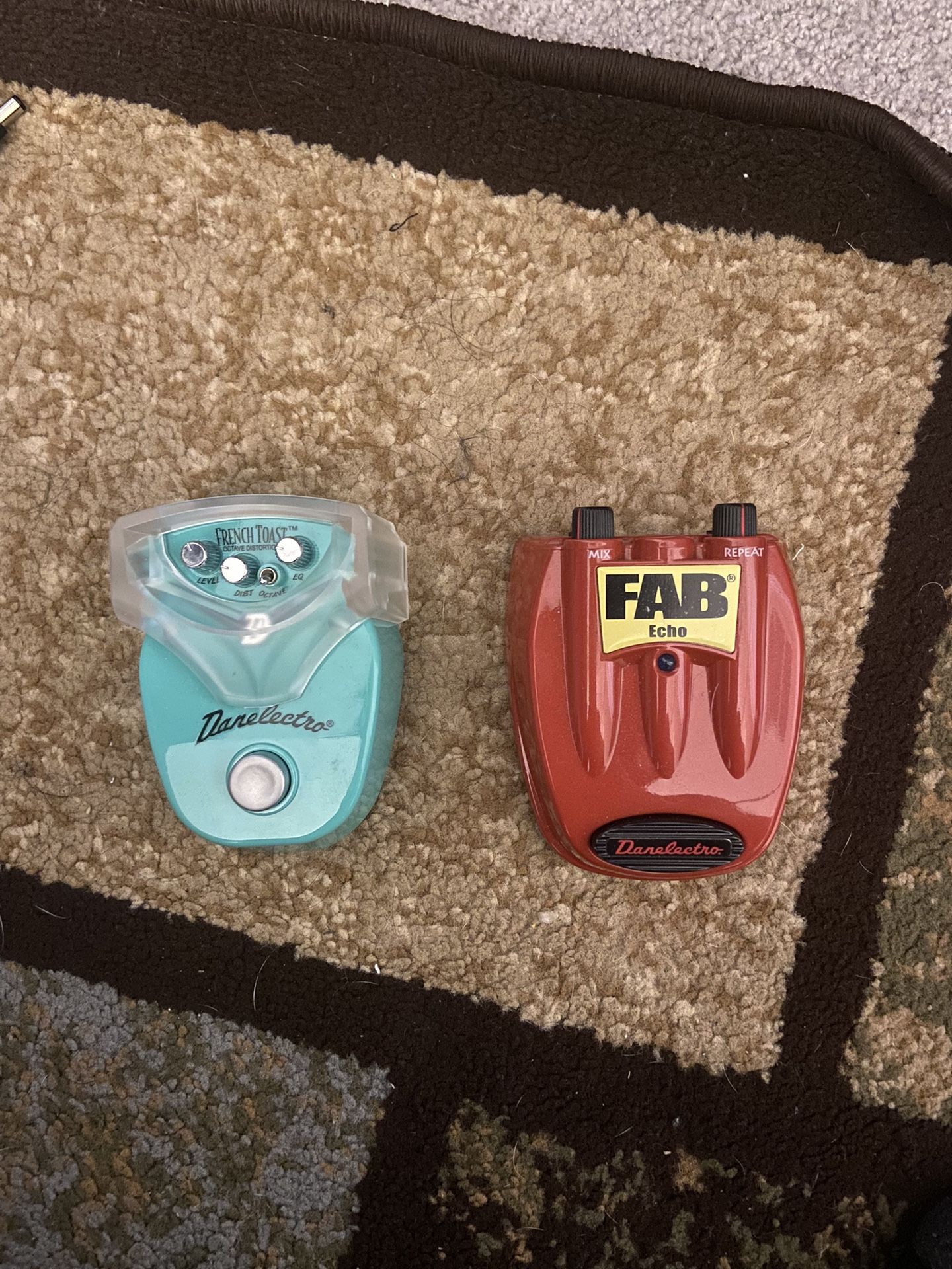 French Toast Octive Distortion/ Echo Pedal