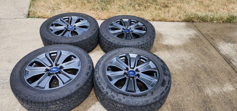 2018 F150 OEM 20" wheels