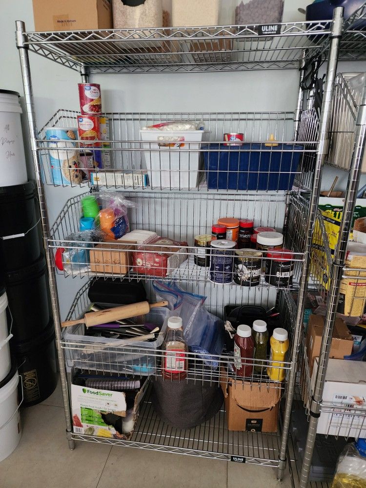 2 ULINE shelving Units for Sale in Deerfield Beach, FL OfferUp