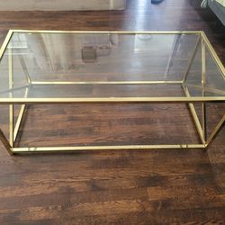 Glass tea table for sale