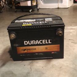 Duracell Car Battery – Group 78 – Excellent Condition