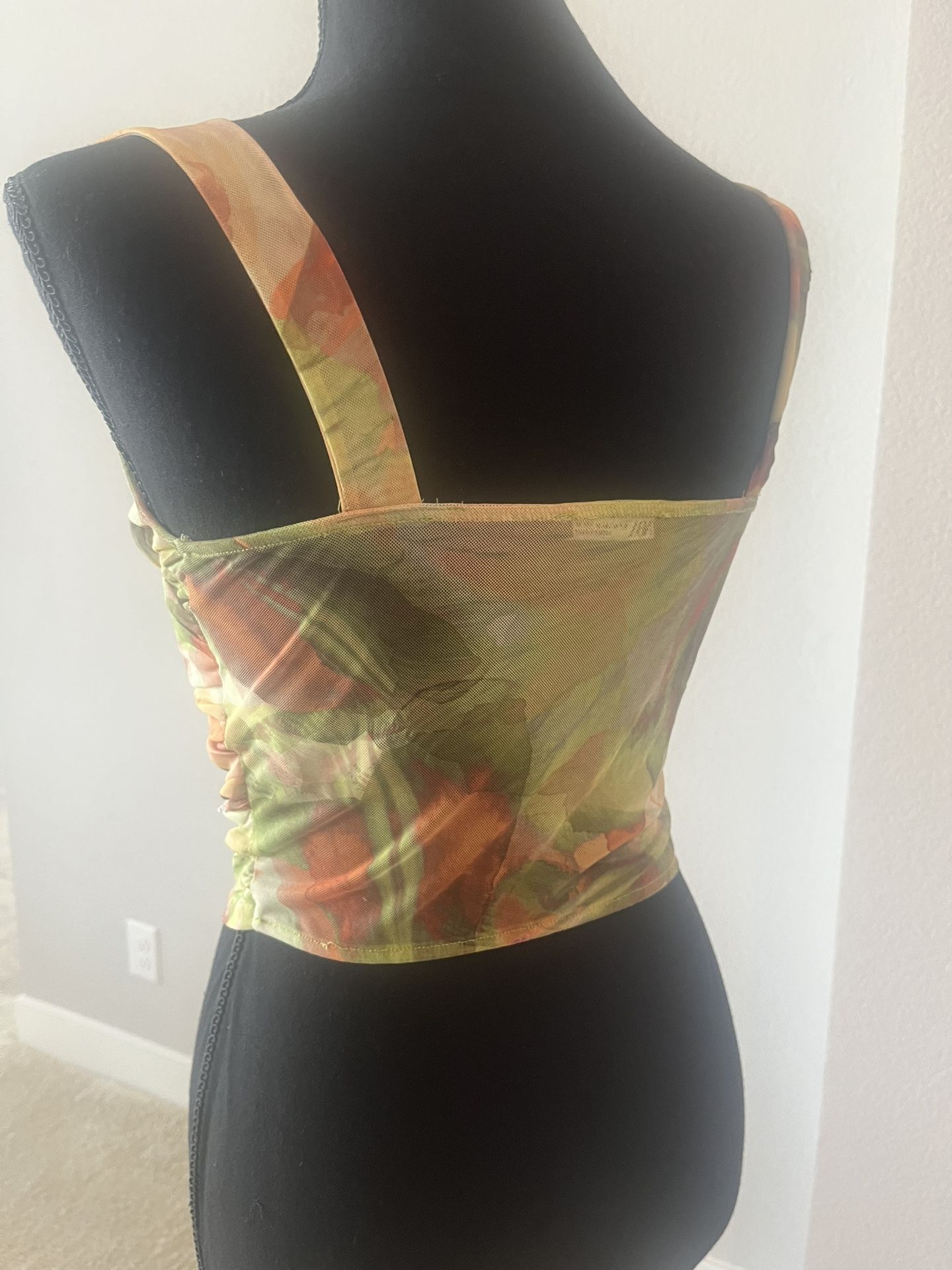 H&M Crop Corset Top - Size M