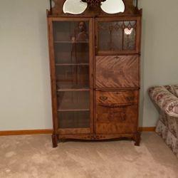 Antique mahogany Side-by-side