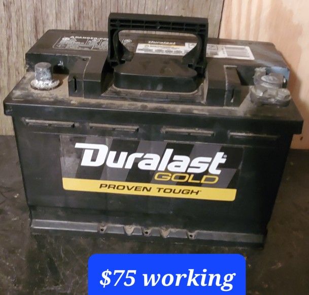 Truck Battery Came From Tahoe