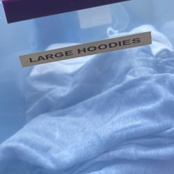 Large Gildan Hoodies -Unisex  $10 Each 