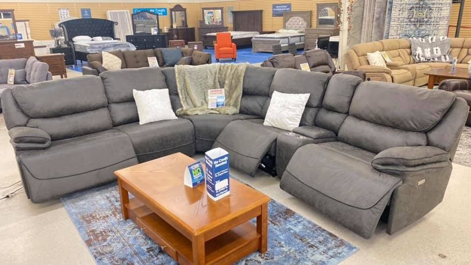 Power Reclining Livingroom Furniture Couches Sofa Sets Only $49 Down No Credit Needed