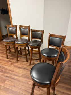 6 built stools, 2 boxed. See notes