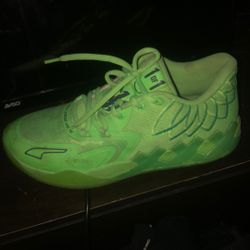 Green 1of1 Lamelo Ball Basketball Shoes