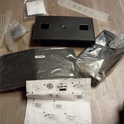 New Corvette License Plate Kit For Front And Back