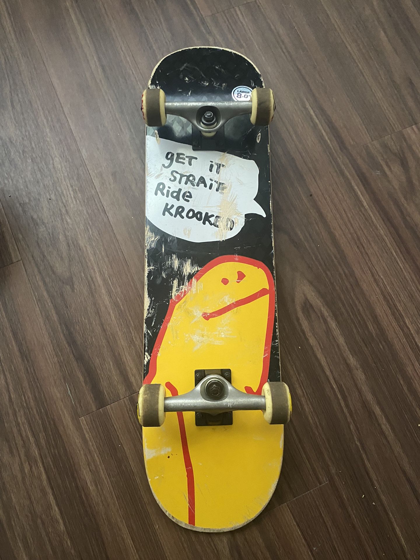 Complete skateboard