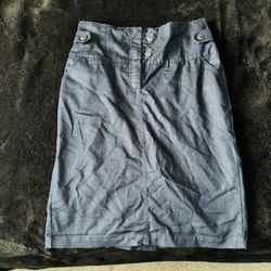 Contacto Casual Wear Jean Skirt (9)