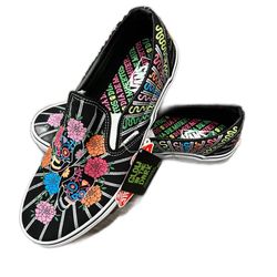 Vans Classic Slipons Dia De Los Muertos (New)