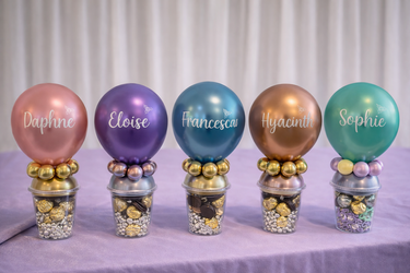 Personalized Balloon Treat Cup