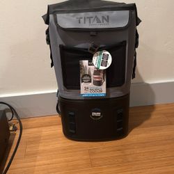 Titan Deep Freeze 24-Can Waterproof Backpack