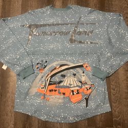 Disney Parks Magic Kingdom Tomorrowland Spirit Jersey size LARGE