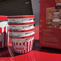 Ceramic Popcorn 5 Pieces Set