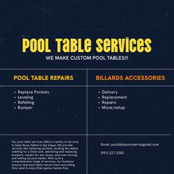 Pool Tables 