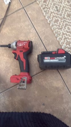 Milwaukee impact/M18 6.0 battery