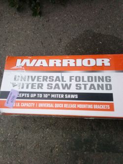 Universal folding miter saw stand