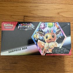 Pokemon Prismatic Evolutions Surprise Box