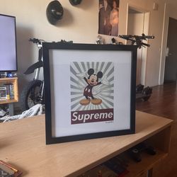 Supreme Mickey Mouse frame