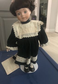 Porcelain Christmas Dolls