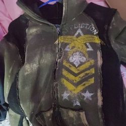 Green AFFLICTION Jacket