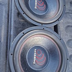 12" Massives GTX  D4 AUBWOOFERS 