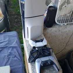 2nd Gen 2024 Playstation 5 Slim Disc Edition 1TB With 3 Controllers. 1 Camo Red & 2 PS5 Original Controllers. $480! All. Or $420! 1 Control