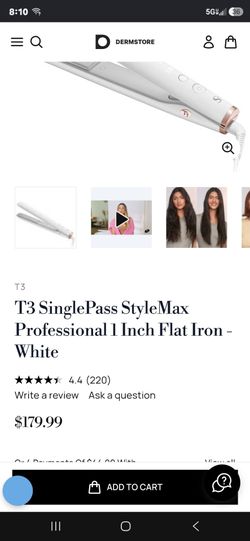 Plancha de pelo marca T3
