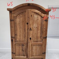 Wood Armoir