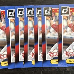 (10) 2014 Donruss Rookies DAVID PERALTA Rookie RC Lot 1st TRUE Dodgers