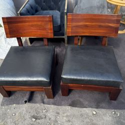 Vintage Edo Lounge Meditation Chairs