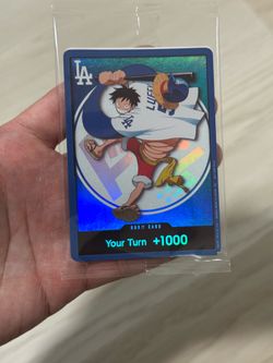 2026 Dodgers Luffy DON!! Card w Hat - $1500