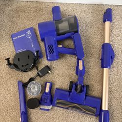 Cordless Vacuum Cleaner, 180° Bendable Wand Stick Vacuum Cleaners with LED Touch Screen