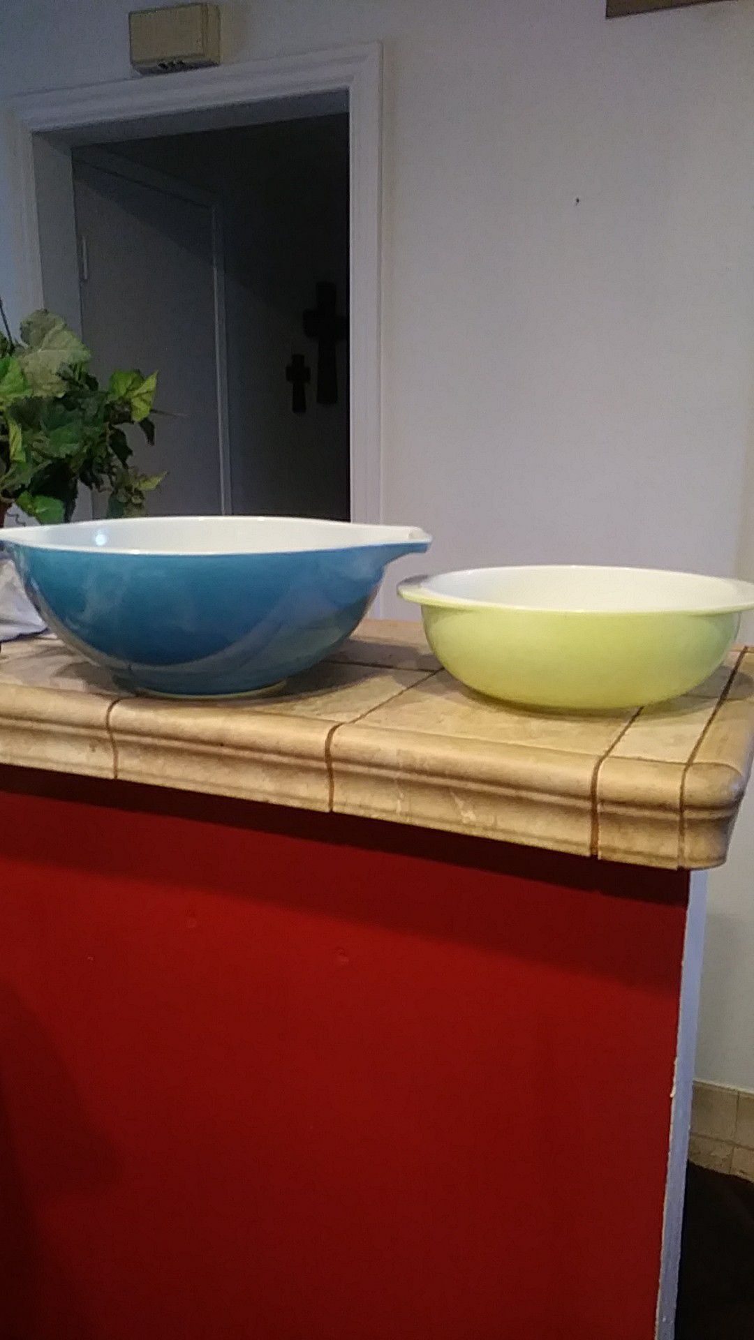 Pyrex bowls both for $15