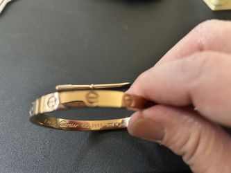 Cartier Rose Gold 16cm Love Bracelet