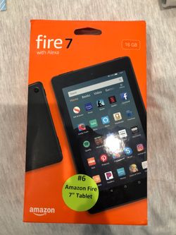 Amazon Fire 7 with Alexa 16GB