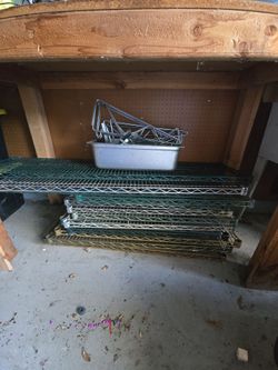 Commercial Wire Shelving Rack Shelves and Wall Mounts