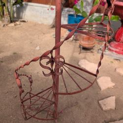 Spiral Plant Stand 