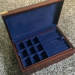 Vintage Powell Wood Jewelry Box