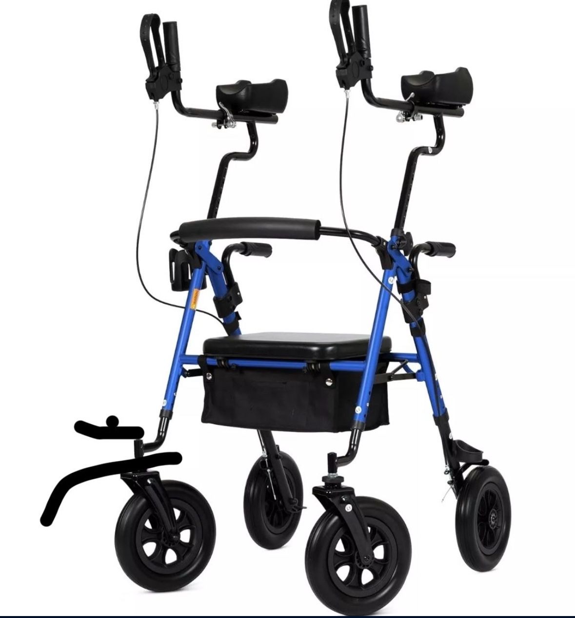 Elenker Upright Rollator Walker for Senior