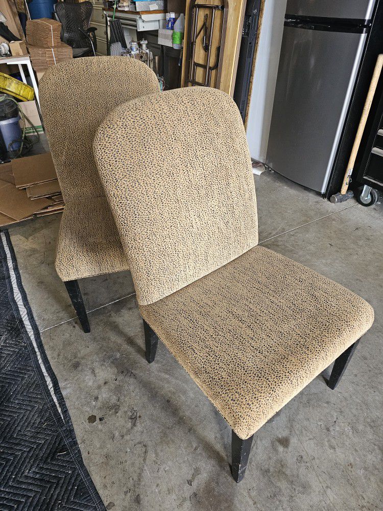 Cheetah print Lounge Chairs